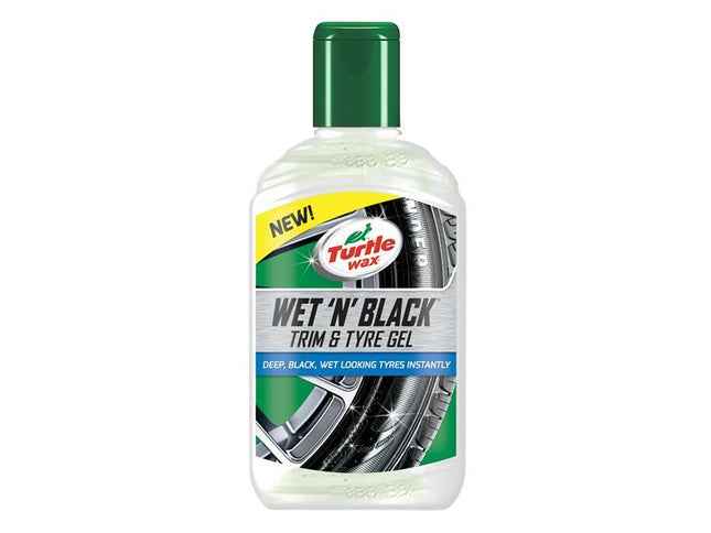 Turtle Wax Wet 'N' Black Trim & Tyre Gel 300Ml