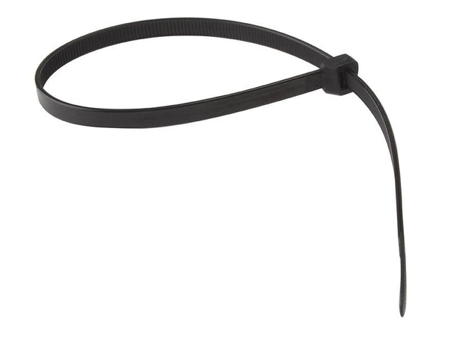 Forgefix Cable Tie Black 8.0 X 450Mm (Bag 100)