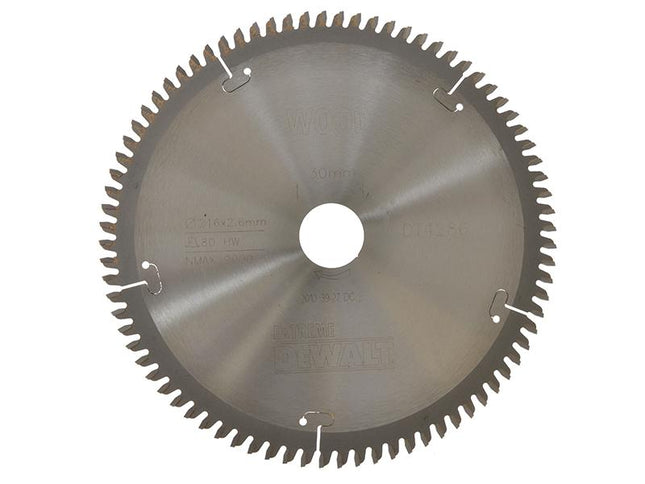 DEWALT Series 40 Circular Saw Blade 216 X 30Mm X 80T Tcg/Neg