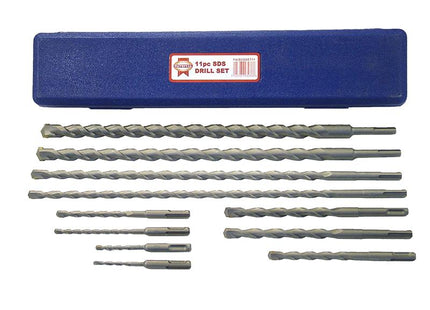Faithfull Sds Plus Drill Bit Set 11 Piece 5-20Mm