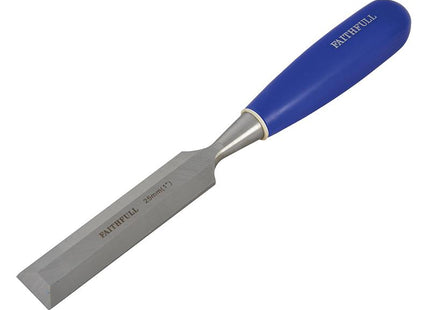 Faithfull Bevel Edge Chisel Blue Grip 25Mm (1 In)