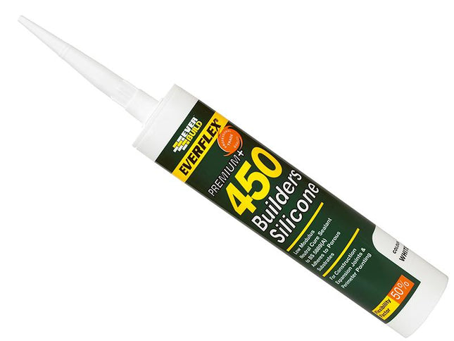 Everbuild 450 Builders Silicone Sealant Buff 310Ml