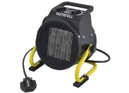 Faithfull Power Plus Ceramic Fan Heater 2kW 240V