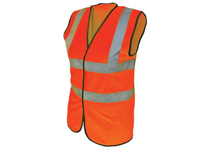 Scan Hi-Vis Orange Waistcoat - L (44In)