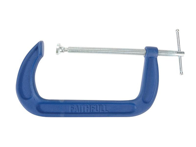 Faithfull Medium-Duty G Clamp 200Mm (8In)