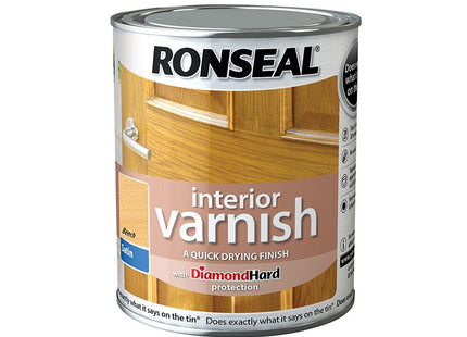 Ronseal Interior Varnish Quick Dry Satin Beech 250Ml
