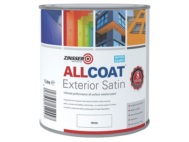 Zinsser Allcoat Exterior White 1 Litre