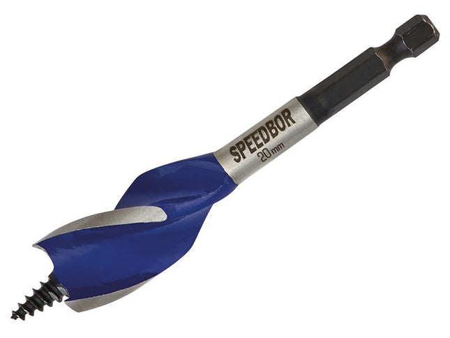 IRWIN Blue Groove 6X Stubby Wood Bit 20 X 100Mm