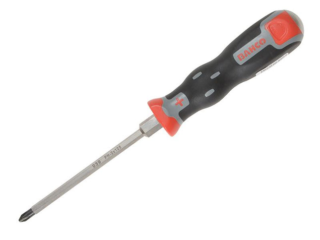 Bahco Tekno+ Through Shank Screwdriver Phillips Tip Ph2 X 125Mm