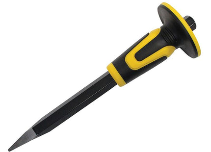 Roughneck Concrete Chisel With Guard 300 X 25 X 4Mm Point