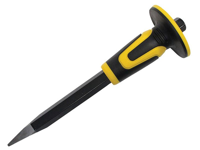 Roughneck Concrete Chisel With Guard 300 X 25 X 4Mm Point