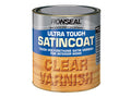Ronseal Ultra Tough Internal Clear Satincoat Varnish 250Ml