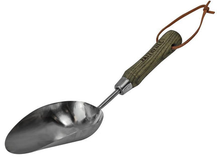 Faithfull Prestige Stainless Steel Hand Scoop Ash Handle
