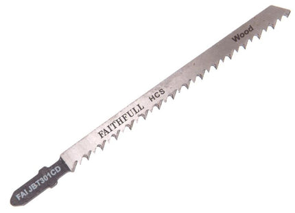 Faithfull Wood Jigsaw Blades Pack Of 5 T301Cd