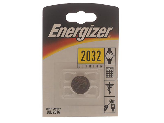 Energizer Cr2032 Coin Lithium Battery Single