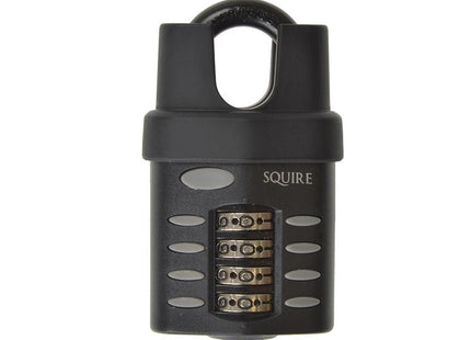 Henry Squire Cp40Cs Combination Padlock 4-Wheel Closed Shackle 40Mm
