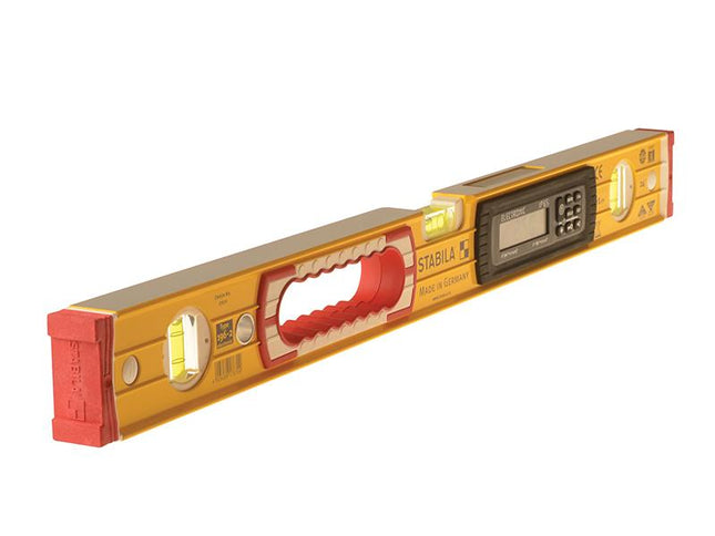 Stabila 196-2 Electronic Spirit Level Ip65 3 Vial 17670 60Cm