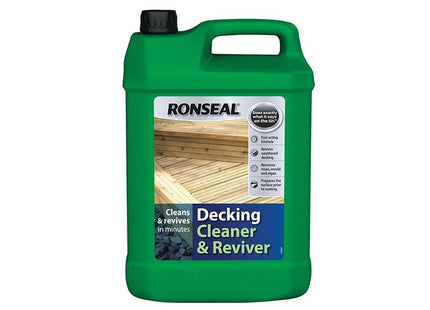 Ronseal Decking Cleaner & Reviver 5 Litre