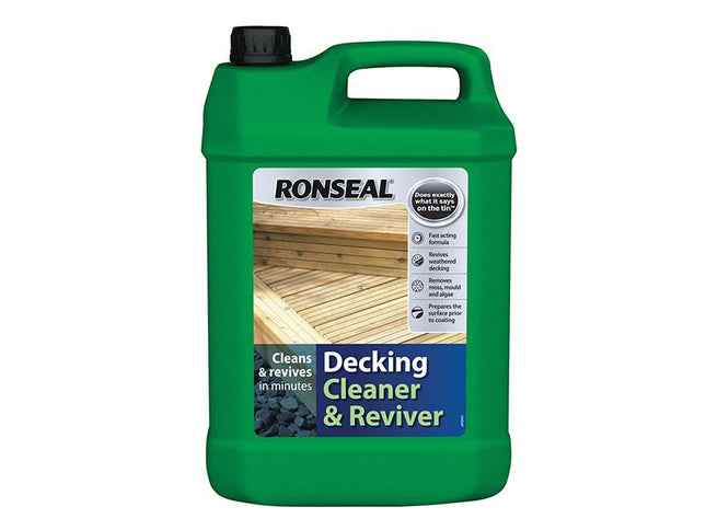 Ronseal Decking Cleaner & Reviver 5 Litre