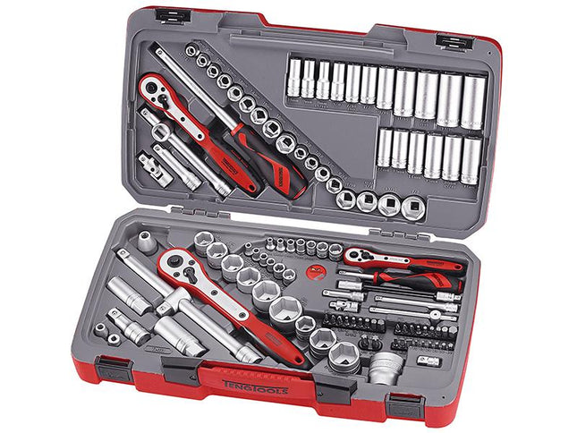 Teng Tm111 Tool Set Of 111 Metric & Af 1/4In 3/8In & 1/2In Drive