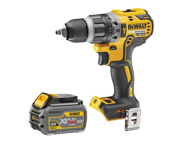 DCD796T1T Brushless Combi Drill 18V 1 x 18/54V 6.0/2.0Ah Li-ion