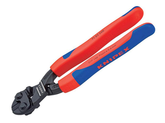 KNIPEX Cobolt  Compact Bolt Cutter Multi-Component Grip 200Mm (8In)