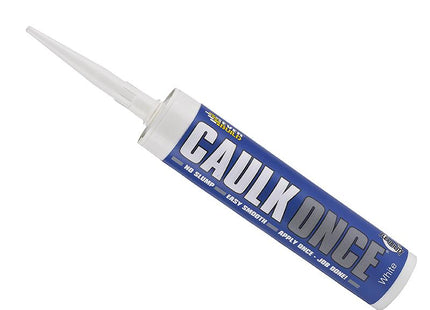 Everbuild Caulk Once White 380Ml