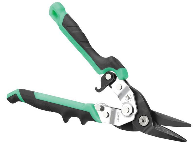 Stanley Tools Fatmax Green Ergo Aviation Snips Right Cut 250Mm (10In)