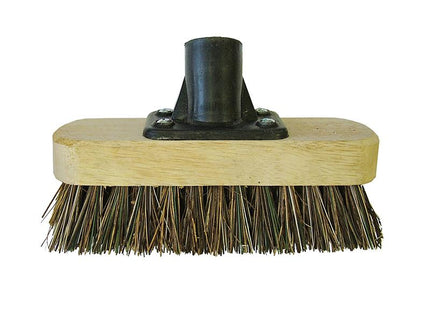 Faithfull Deck Scrub Broom Head 175Mm (7In) Threaded Socket