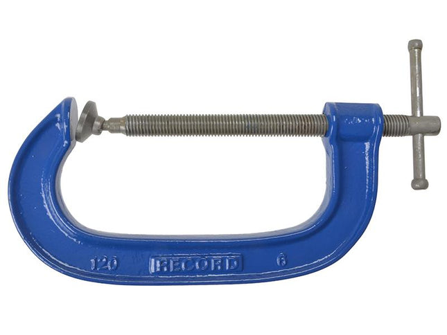 Irwin Record 120 Heavy-Duty G Clamp 150Mm (6In)