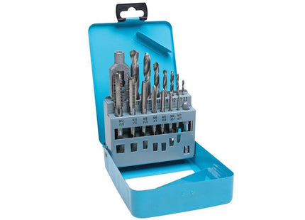 Bluespot Tools Drill & Tap Set, 15 Piece