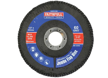 Faithfull Flap Disc 127Mm Medium