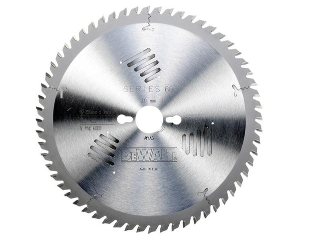 DEWALT Series 60 Circular Saw Blade 250 X 30Mm X 60T